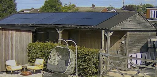 INSTALL SOLAR PANELS — Customer photo